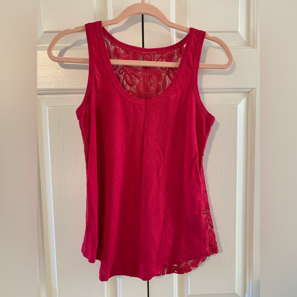 Express Sheer Back Tank